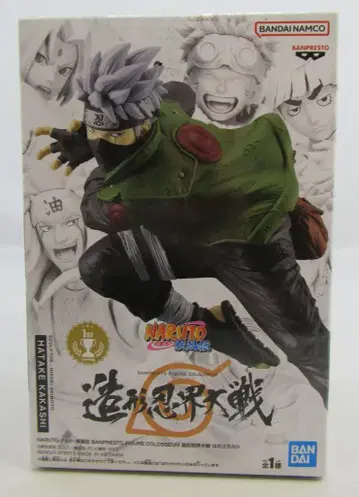 반다이 스피리츠 반프레스토 피규어 콜로세움 조형 인계대전 하타케 카카시