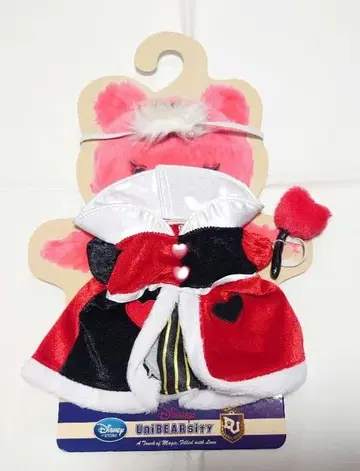 디즈니 스토어 유니베어 원더랜드 앨리스 하트의 여왕 코스튬