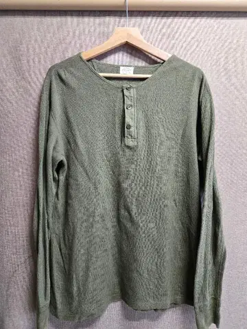 LOOP&WEFT CLASSIC RIB KNIT HENLEYNECK