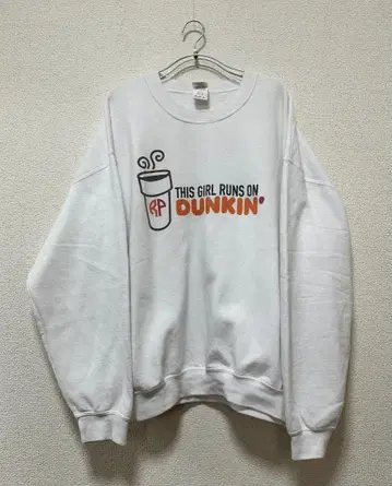 던킨도너츠 DUNKIN DONUTS 기업 맨투맨 트레이닝복