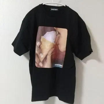 GOD SELECTION XXX 블랙 T셔츠 아이스크림