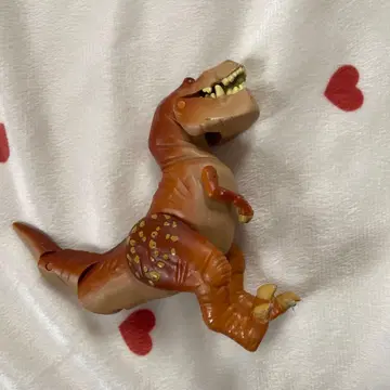 움직이는 관절의 브라운 공룡 피규어