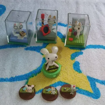 어디든지 함께 포켓 월드 스탬프 피규어 디오라마 토로 준