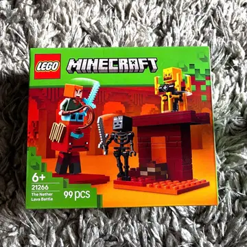 [새상품] LEGO Minecraft 21266 네더 러버 배틀 99피스