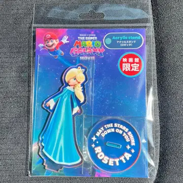슈퍼 마리오 갤럭시 무비 아크릴 스탠드 로제타 일본 한정판