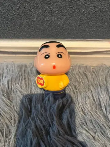 쇼와 레트로 짱구는 못말려(크레용 신짱) 소프트 비닐 저금통 당시 물품