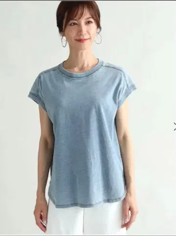 데님 조 프렌치 T셔츠 / SCOT CLUB