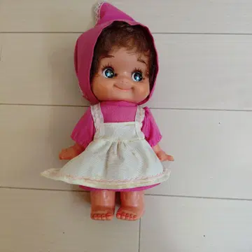 쇼와 레트로 ] 에이프런 포함 인형