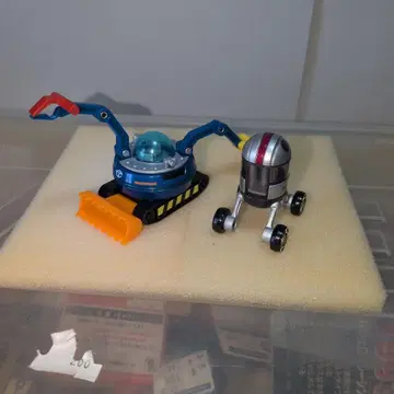 미니카 세트 움직이는 암과 경찰 차량