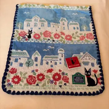 새상품! 지브리 마녀 배달부 키키 페이스 타월