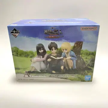 진격의 거인 제일복권 A상 엘렌 미카사 알민 피규어 땅울림 새상품