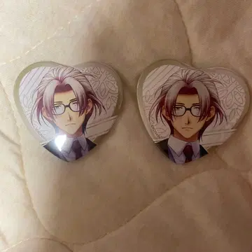 도키메모 GS 나나츠모리 미노루 하트 캔뱃지