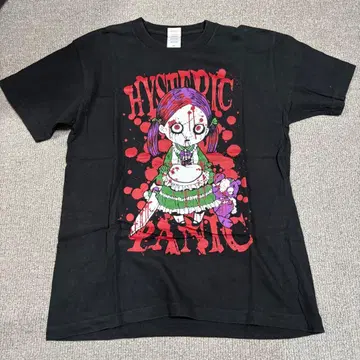 히스테릭 패닉 티셔츠 밴드티셔츠 반팔티 M 사이즈