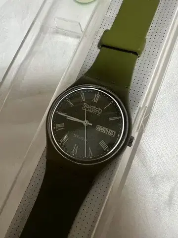 스와치 Swatch GB700V 일본 미발매 1983년 빈티지