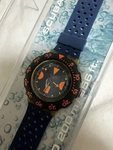 swatch 스와치 스쿠버 200 SDB100 1989년 일본 미발매