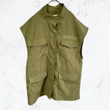 13597 본루씰 밀리터리 베스트 카키 F 낚시용 조끼 베스트