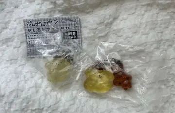 폼폼푸딩 가챠가챠 메지루시 액세서리 나카요시 드롭 참