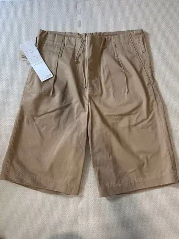 [ 새상품 ] [ 미착용 ] tuki 하프 팬츠 드로 코드 부착