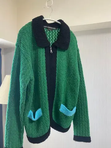Andersson Bell L 사이즈 집업 니트