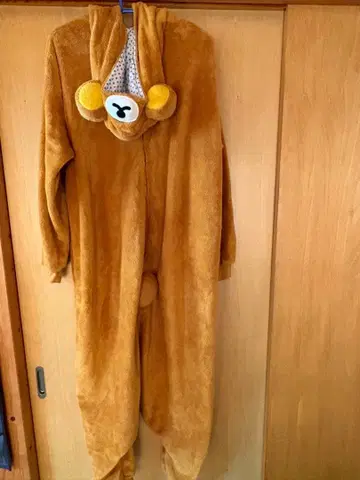 리락쿠마 인형옷 파자마 성인용 산엑스 코리락쿠마