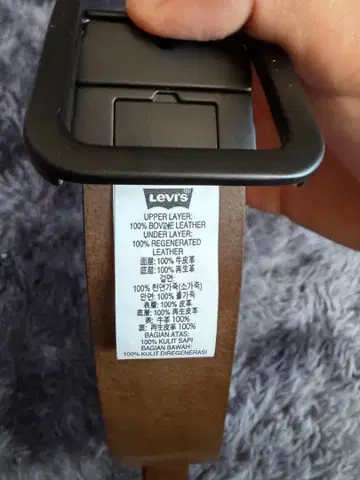 Levi's 보바 가죽 벨트 CW 4125 4802