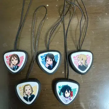 이토엔 케이온! 피크형 스트랩 5개 세트