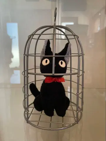 마녀 배달부 키키 지지 봉제 인형 바스켓 포함