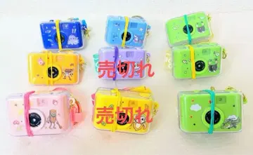 [새상품] 이탈리아 브레인 로트 미니 카메라 키링 7개 세트