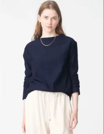 론 헤르만 별주 오라리 보트넥 맨투맨 풀오버