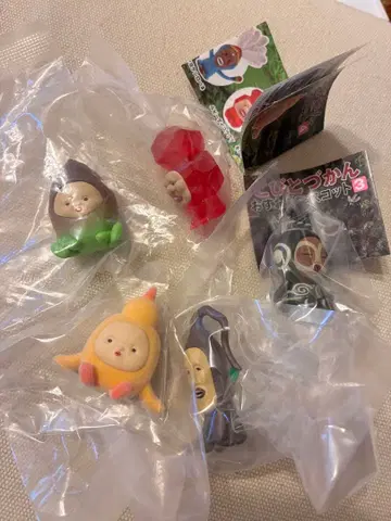 코비토즈칸 앉은 마스코트 5개 세트