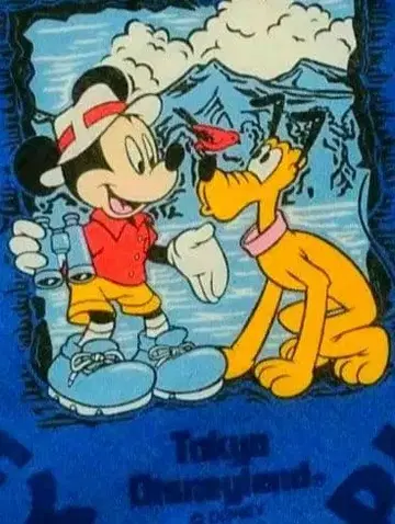 [레어] 플루토 디즈니 미키 구하기 어려움 단종 레트로 헤이세이