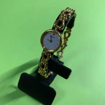 CASIO Menuet 골드 아날로그 손목시계 배터리 방전