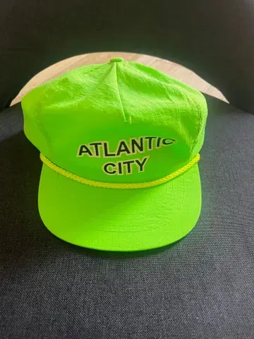 ATLANTIC CITY 형광 나일론 캡 archive