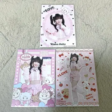 =LOVE 이코러브 사이토 지아라 mikko 브로마이드 컴프