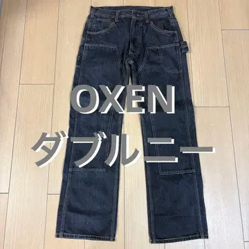 OXEN/옥센 더블니 페인터 워크 팬츠