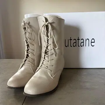 utatane 하카마용 부츠 LL 사이즈 아이보리
