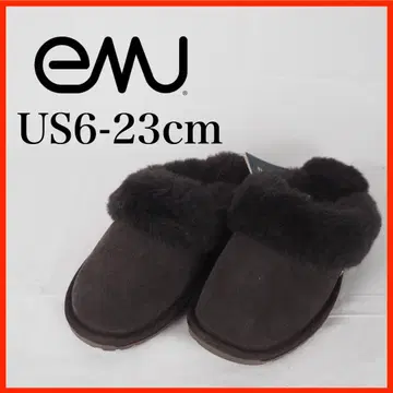 G2476*EMU*새상품*샌들*슬리퍼*US6-23cm*브라운