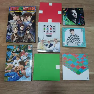 EXO CD 7점, DVD 1점, 세트