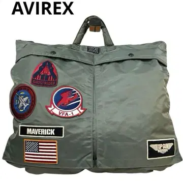 컨디션 최상 AVIREX [탑건 매버릭] 헬멧 백