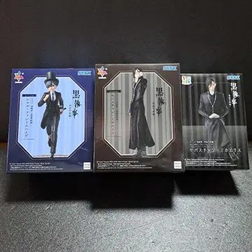 흑집사 Luminasta 피규어 세바스찬 시엘 3체 세트