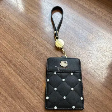 HELLO KITTY 패스 케이스 블랙