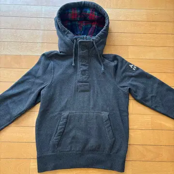 Abercrombie & Fitch 그레이 후드티 S