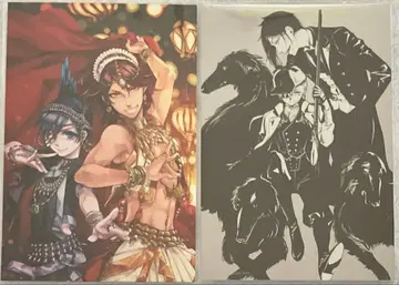 흑집사 원화 원작 엽서 시엘 세바스찬 소마 4