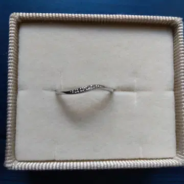 va vendome k10WG 웨이브 다이아몬드 반지 11호