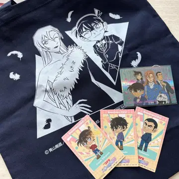 코난 플라자 선샤인 시티 명탐정 코난 토트백 수수께끼 풀이 카드