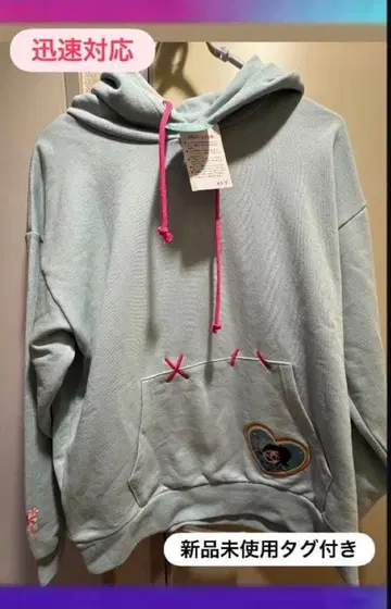 미사용 새상품 디즈니 펄 파라다이스 바넬로피 후드티