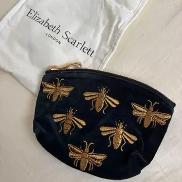 Elizabeth Scarlett CoinPurse 벌집 charcoal