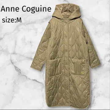 Anne Coguine 앙코키누 퀼팅 코트 베이지 계열 M