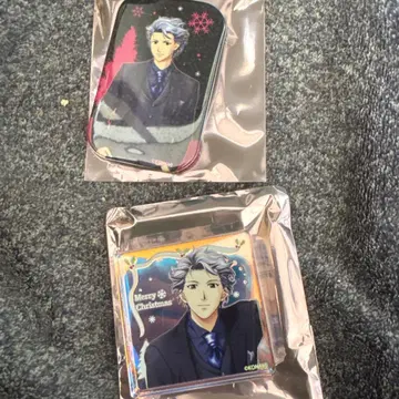 두근두근 메모리얼 GS3 아크릴 큐브 스퀘어 캔뱃지 시라토