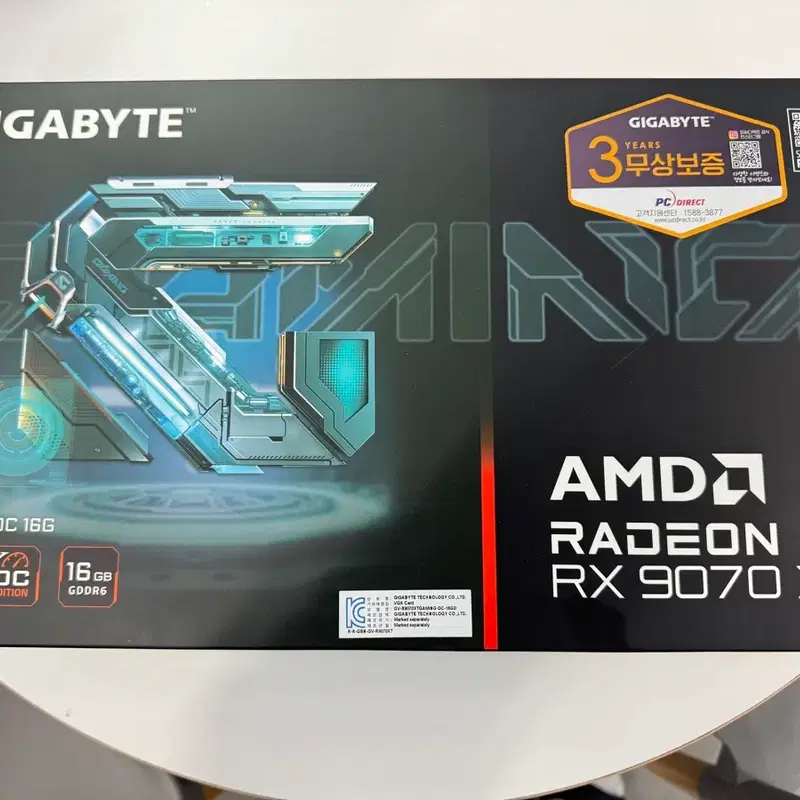 기가바이트 라데온 RX 9070 XT 16GB